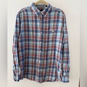 Original Weatherproof Plaid Button Down Shirt | Men’s Casual Flannel Style